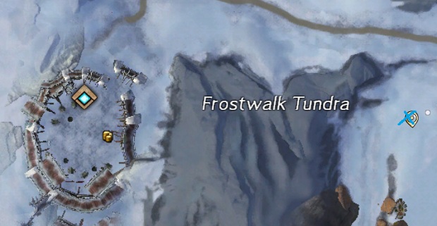 Frostgorge Sound - Orichalcum Ore Spawn Location by Jormag